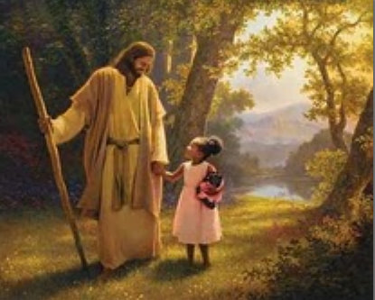 Resultado de imagem para jesus com as crianÃ§as  greg olsen pintor